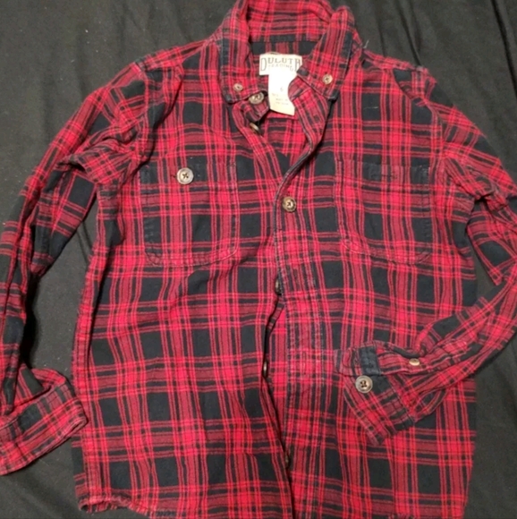 Duluth trading co youth flannel size 6 - Picture 1 of 2